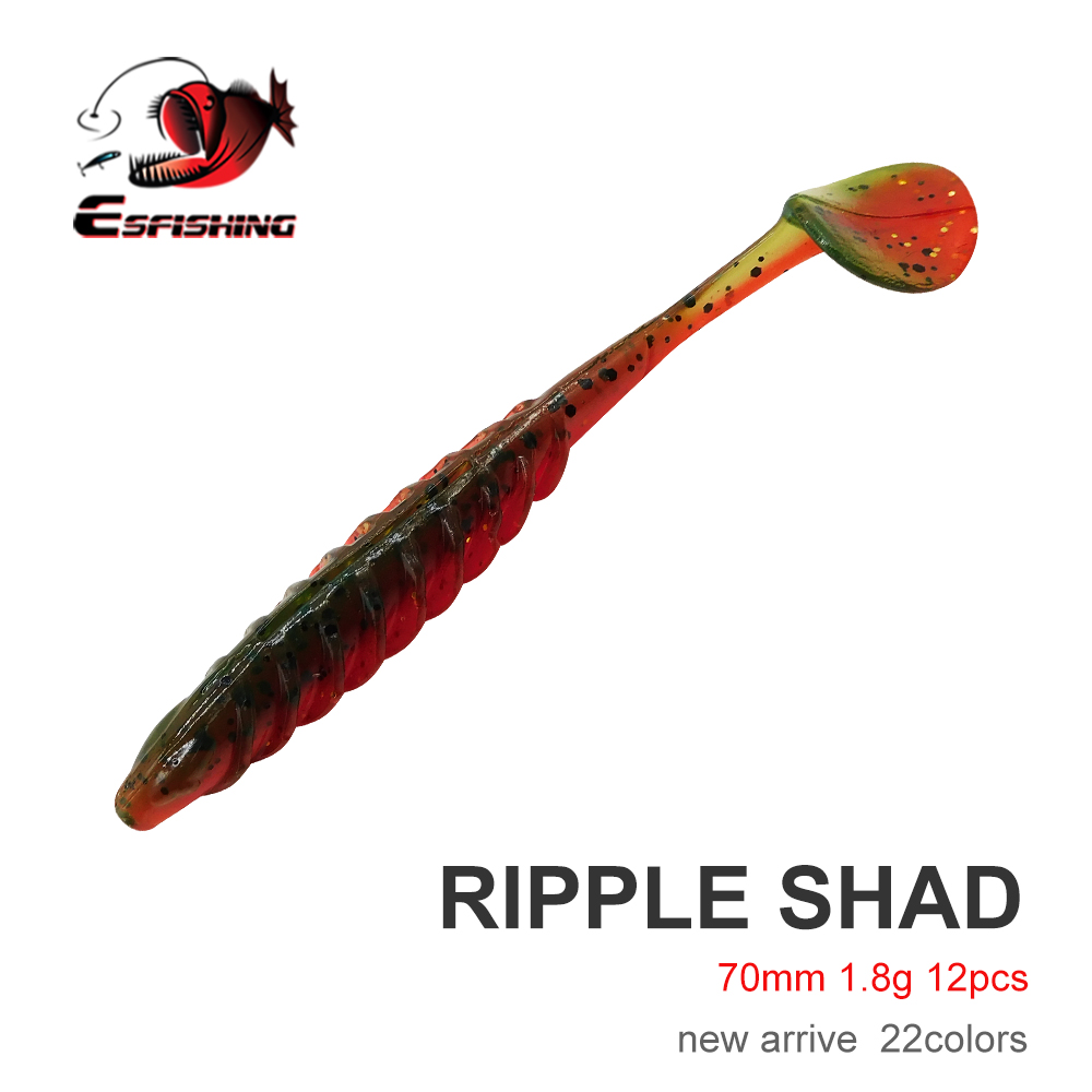 Fishing Equipment Ebay - ESFISHING Esca Morbida da Pesca 70MM