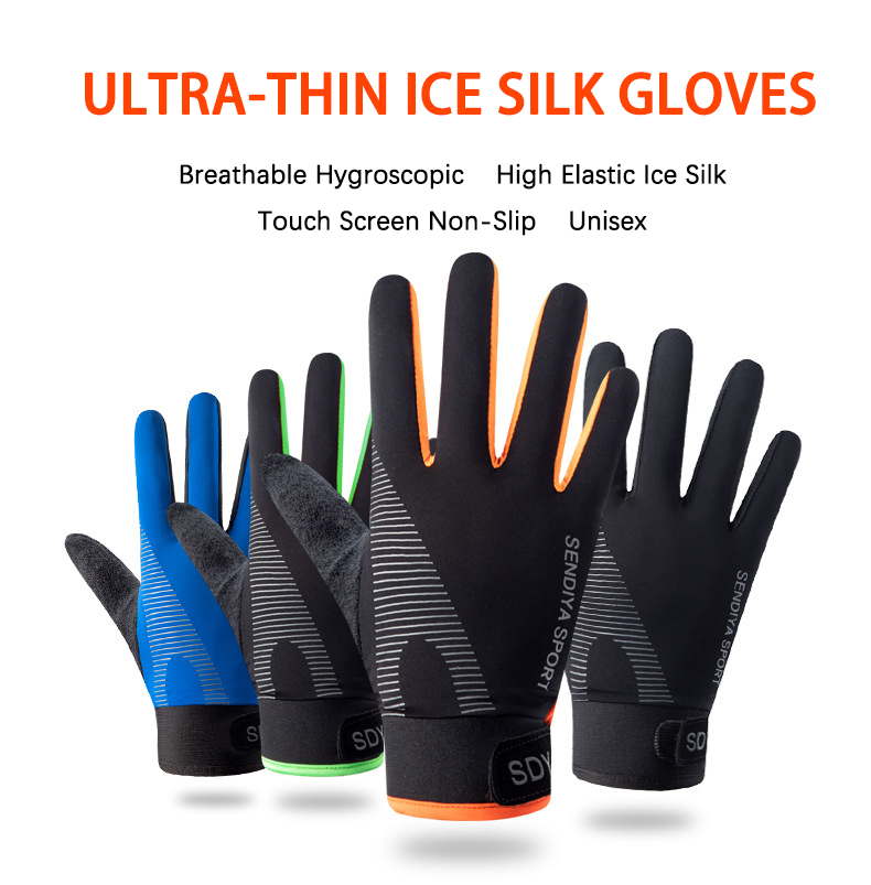 Fishing Rod Glove - Guanti sottili Seta di ghiaccio Protezione