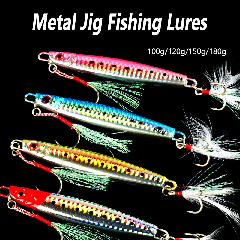 Fishing Equipment Deals - Metallo Jig 100g 120g 150g 180g