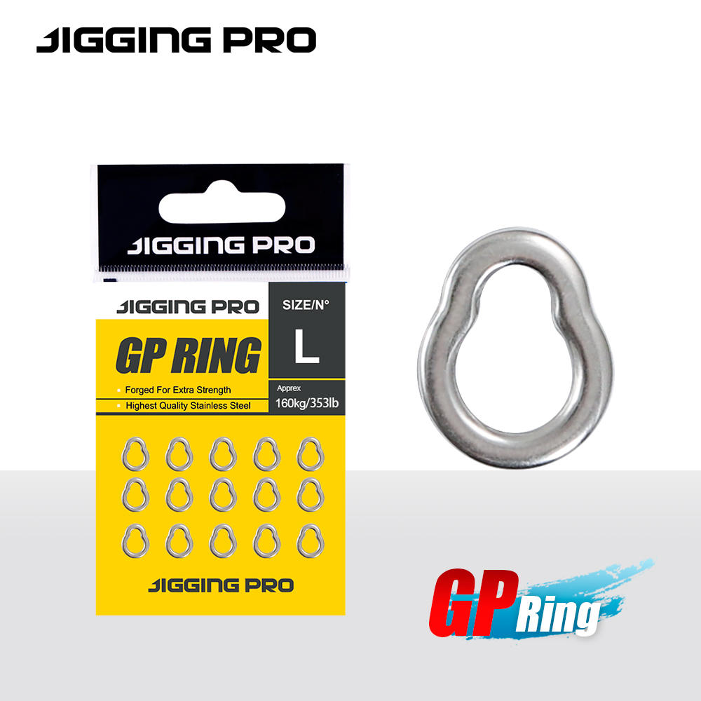 Fishing Equipment For Beginners - JIGGING PRO 15 Pezzi GP Anelli