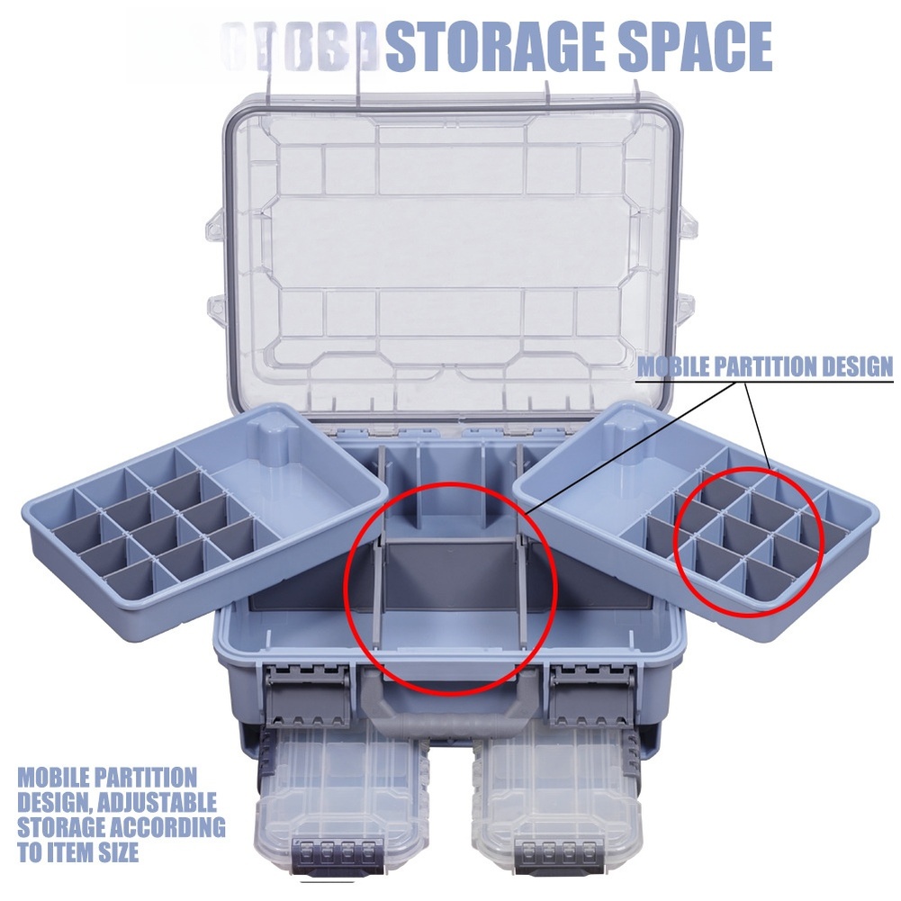 Fishing Equipment Box - Scatola per attrezzatura da pesca portatile