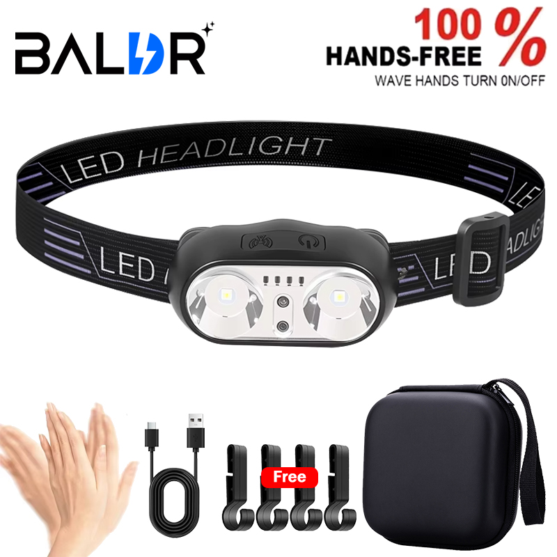 Fishing Headlamp - Lampada frontale a luce forte Mini