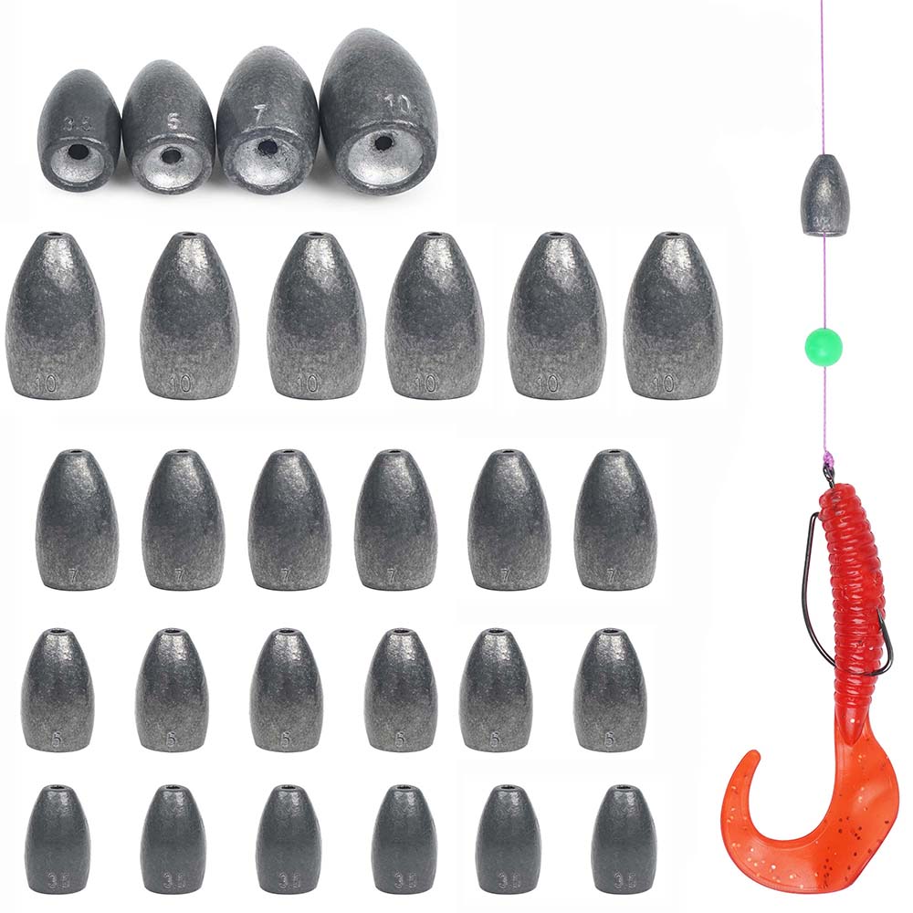 Bass Fishing Lure - Kit pesi per zavorra da pesca