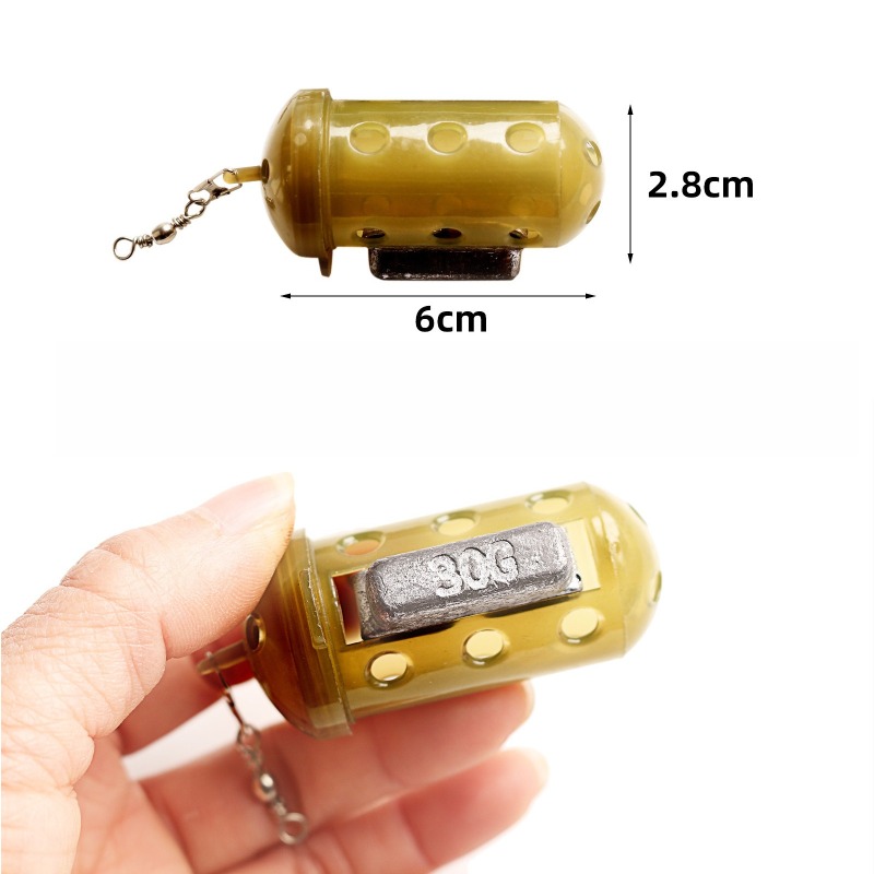 Fishing Equipment Bait - Set di 6 Feeder per la