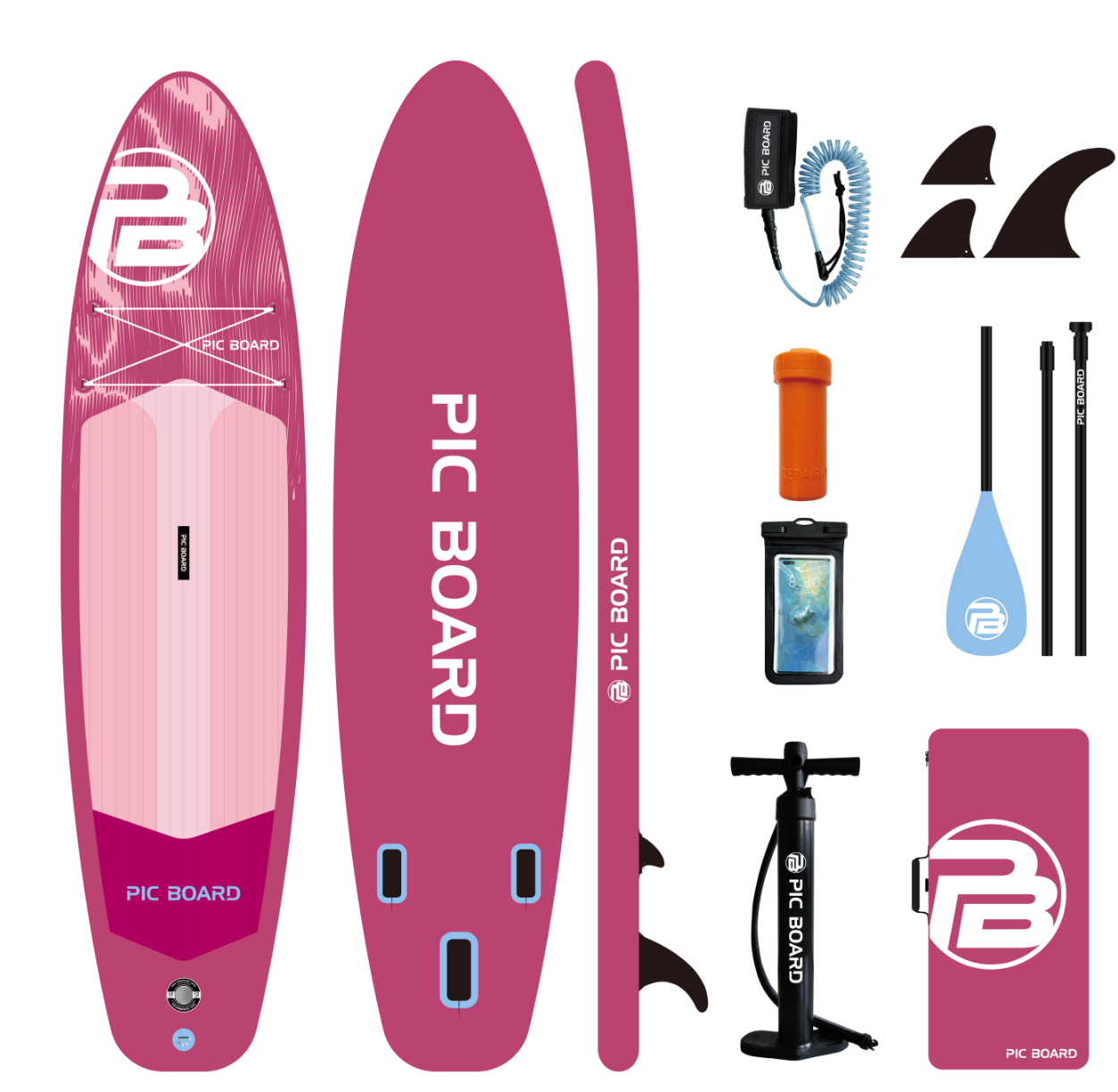 Fishing Equipment For Beginners - Tavola da Paddle Gonfiabile Impermeabile SUB
