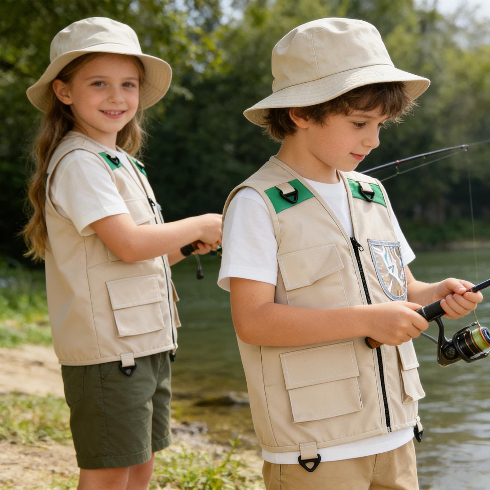 1 Pezzo Gilet da Esploratore p - Fishing Equipment Logos recensione e prezzo