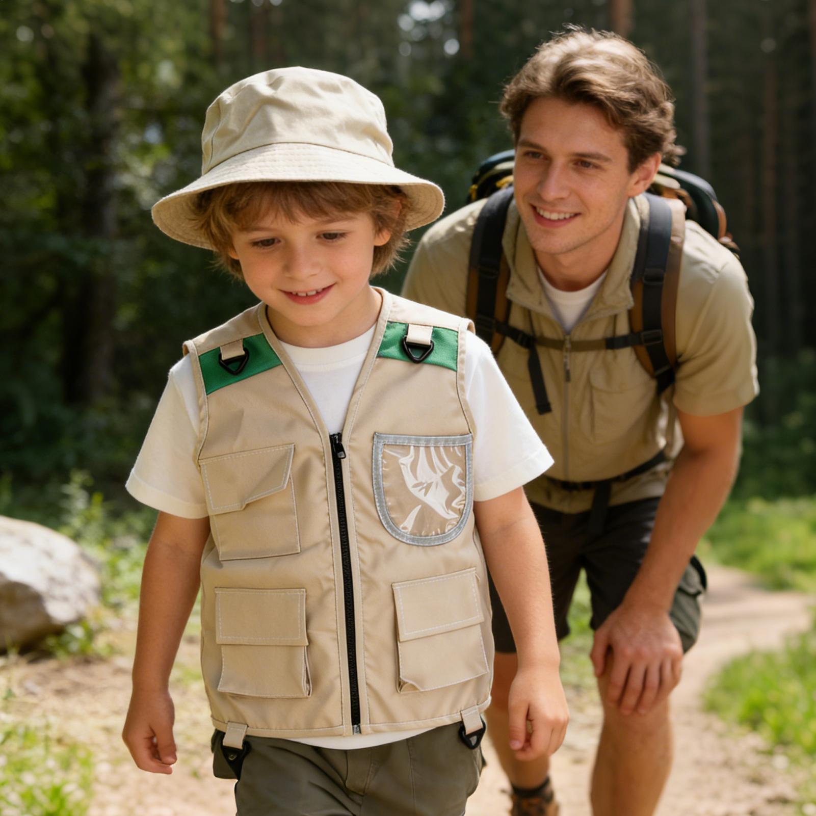 Gilet da Safari per Bambini co - Fishing Equipment Logos recensione e prezzo