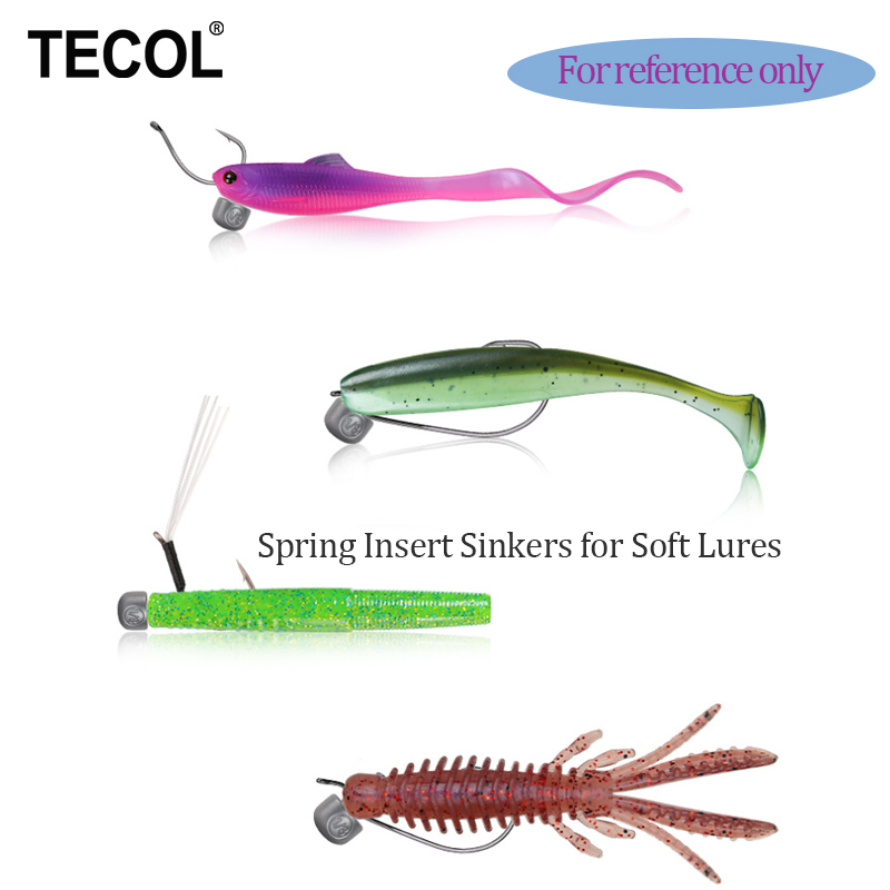 Piombo a molla a spirale TECOL - Bass Fishing Lure recensione e prezzo
