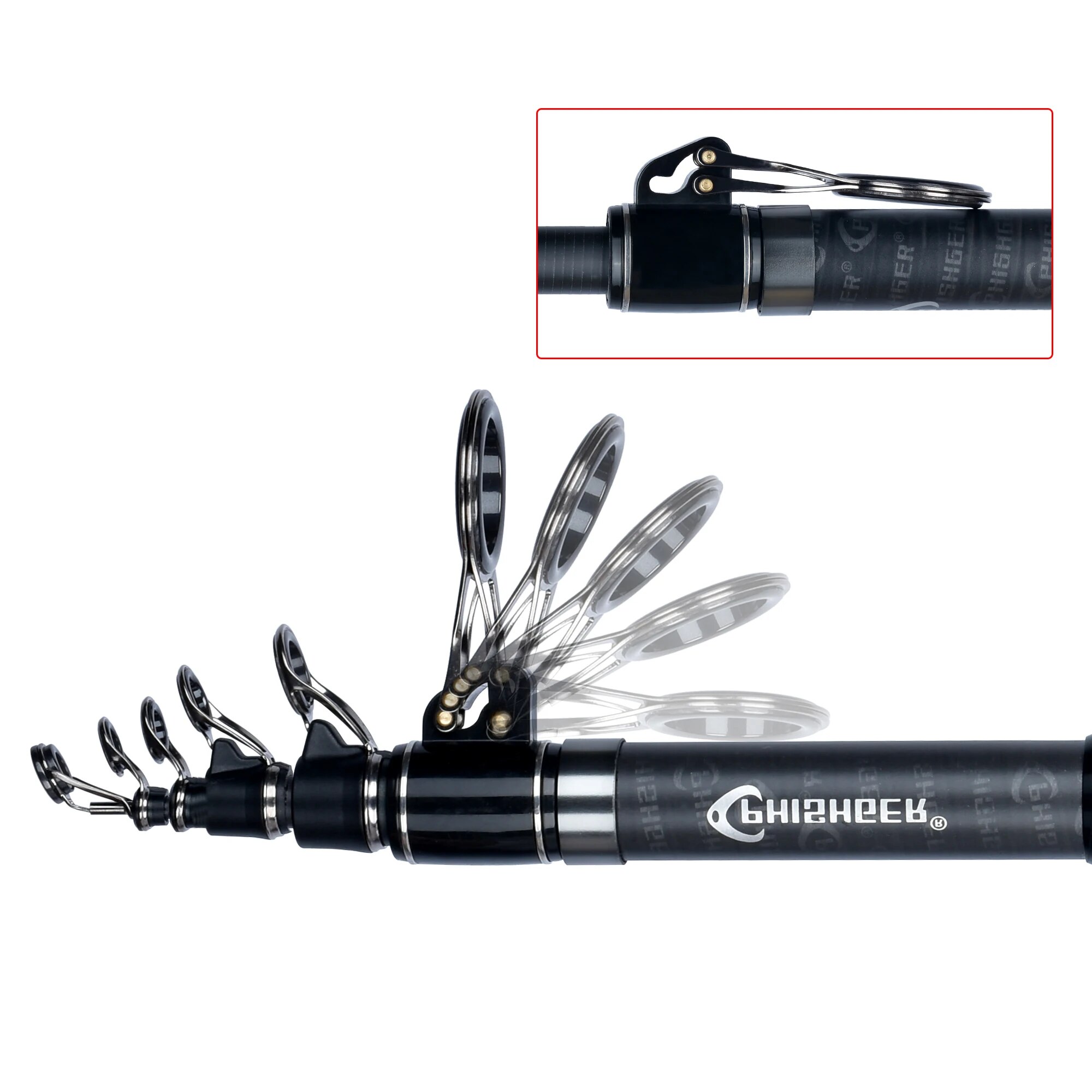 PHISHGER Canna da Spinning Tel - Surf Fishing Equipment recensione e prezzo
