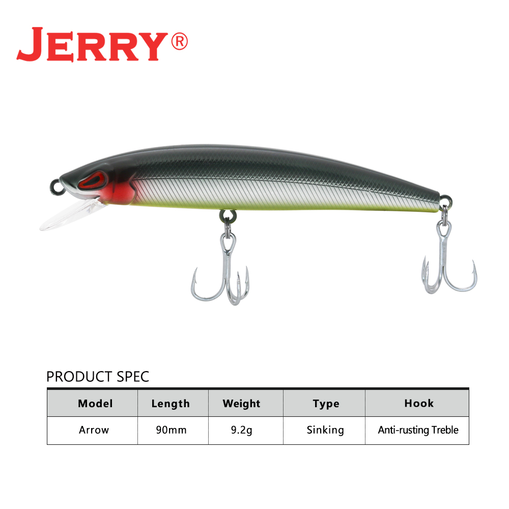 Jerry Arrow affondamento Casti - Fishing Equipment Bait recensione e prezzo