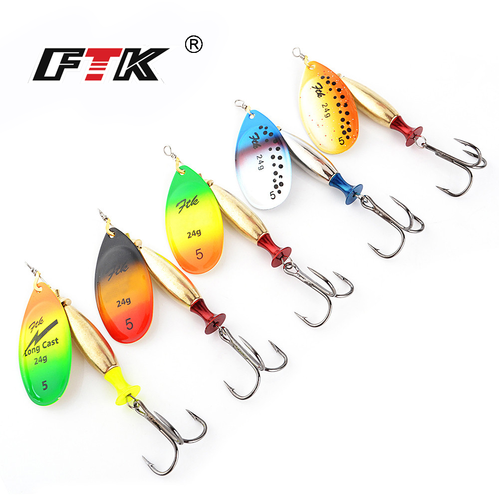 FTK 18g 24g Spinner Bait Cucch - Fishing Equipment Deals recensione e prezzo