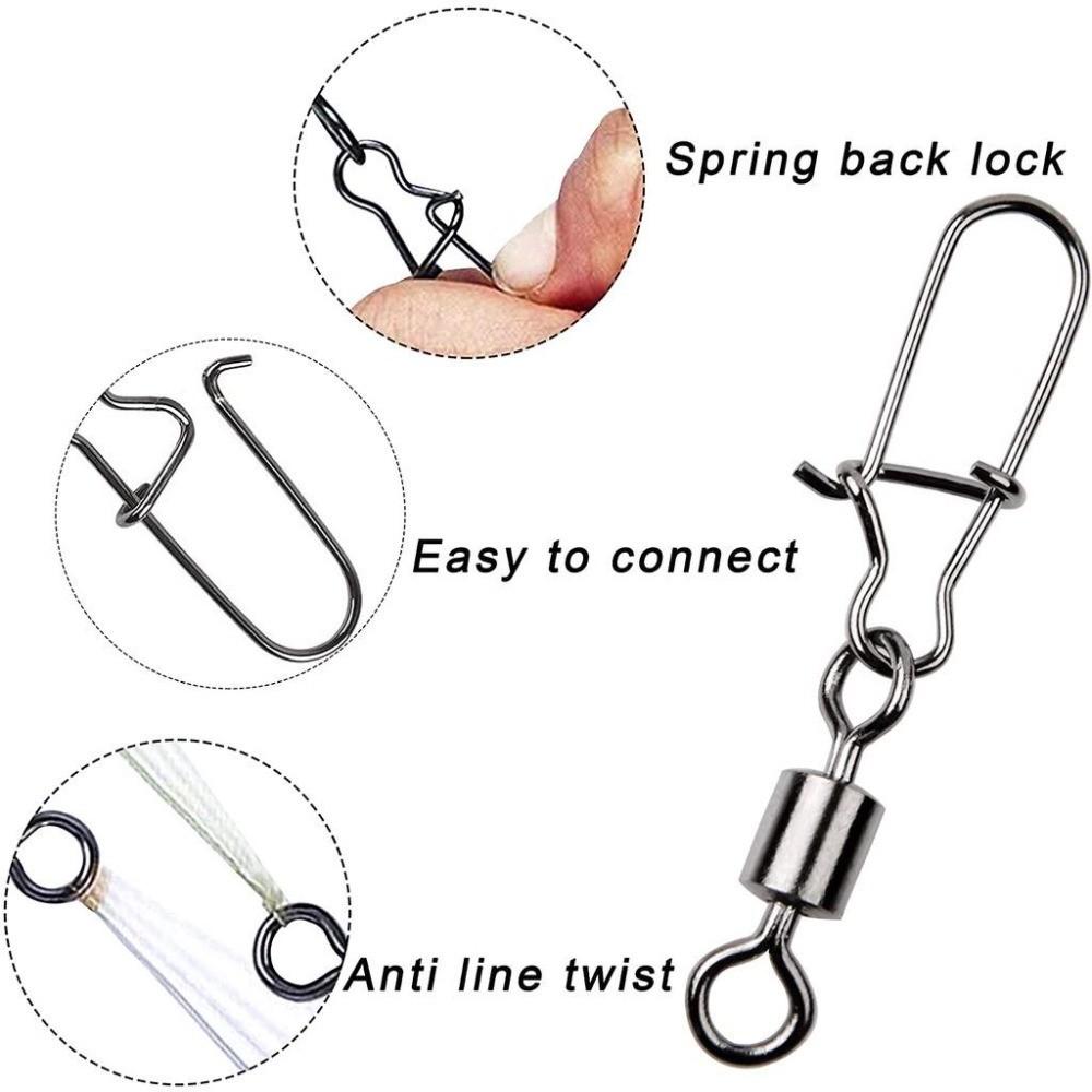 Set da 50 pezzi 4 # /6 # /8 #  - Fishing Equipment For Beginners recensione e prezzo