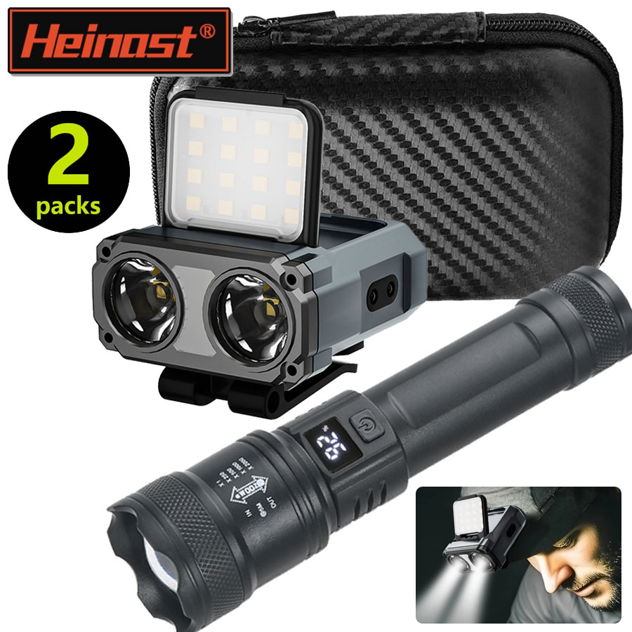 Mini lampada frontale ricarica - Fishing Headlamp recensione e prezzo