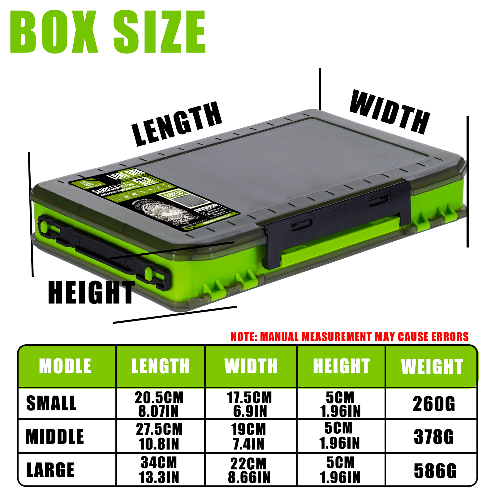 SAMOLLA Scatola per attrezzatu - Fishing Equipment Box recensione e prezzo
