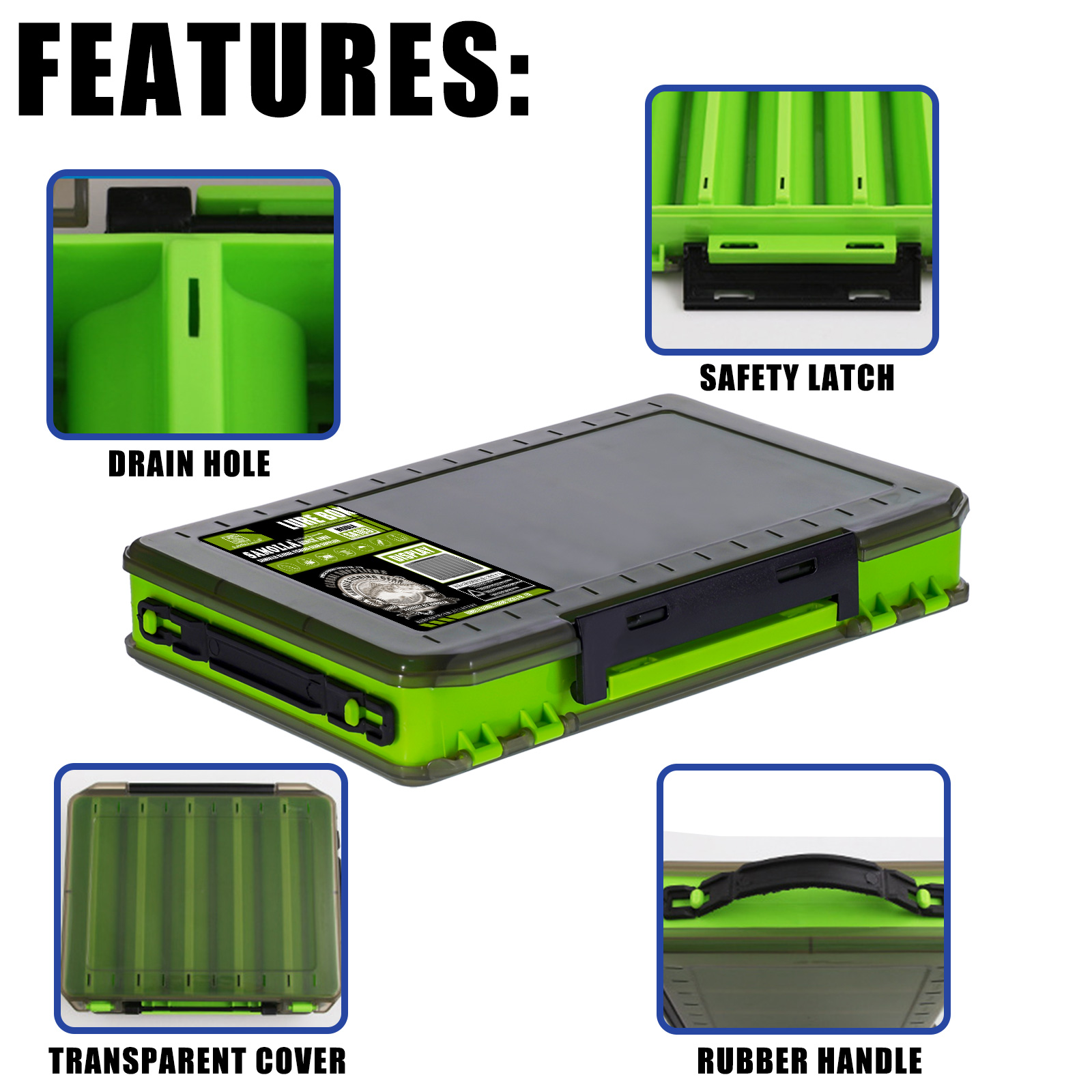 SAMOLLA Scatola per attrezzatu - Fishing Equipment Box recensione e prezzo