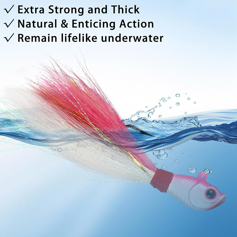 3 pz Bucktail Maschere Acqua S - Surf Fishing Equipment recensione e prezzo