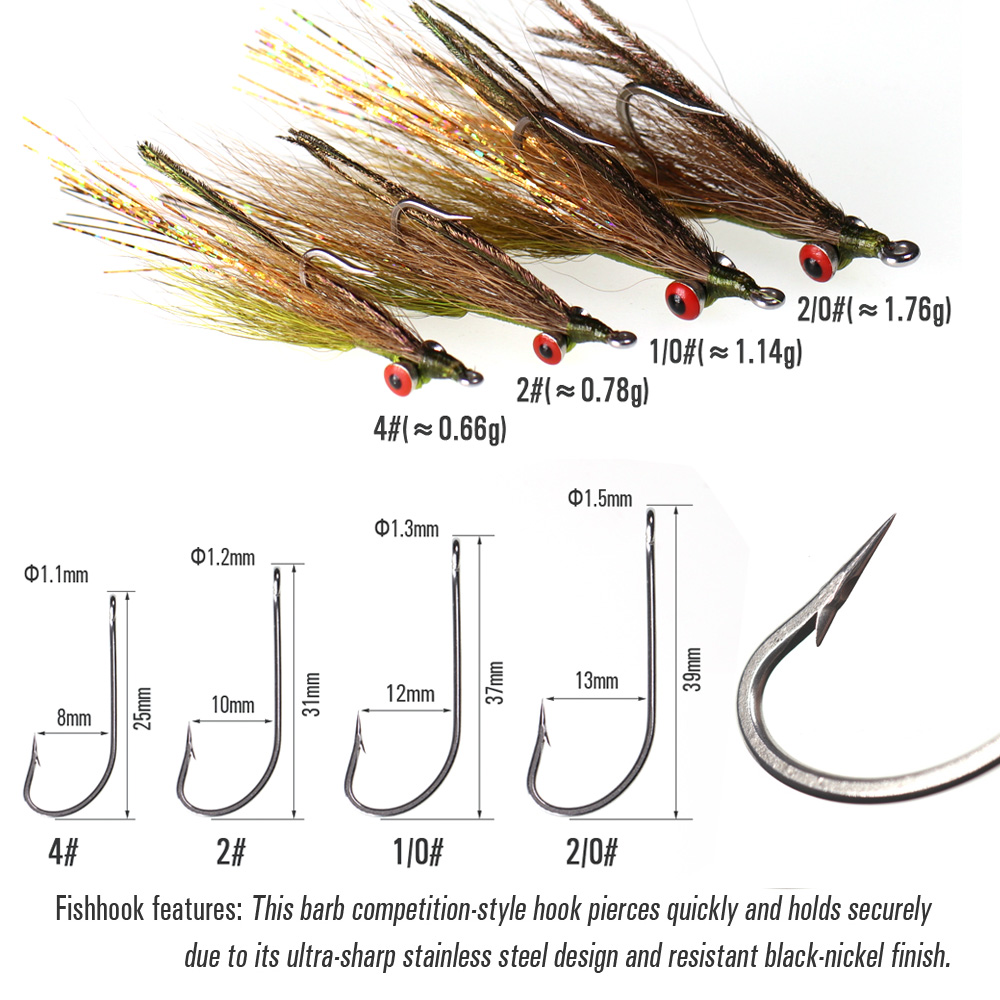 Wifreo 3 pz/6 pz Bucktail Clou - Fishing Equipment Bait recensione e prezzo
