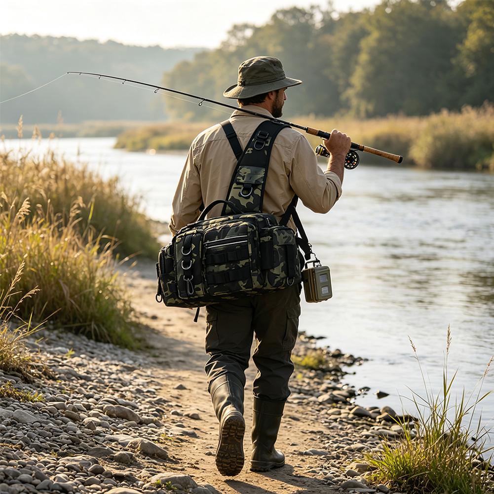 Zaino da Pesca di Grande Capac - Fishing Equipment Box recensione e prezzo