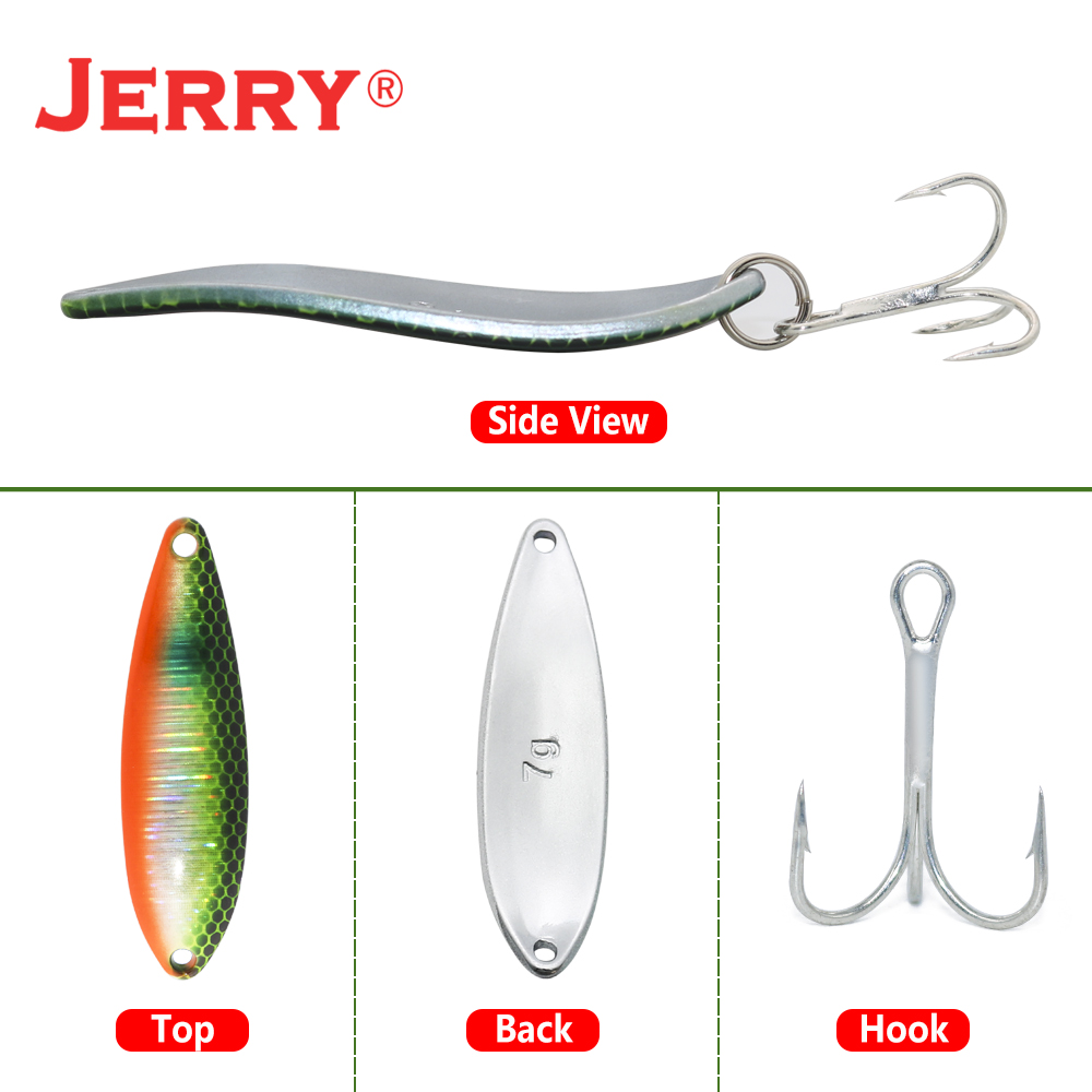 Jerry JD Artificial Spoon Lure - Fishing Equipment Deals recensione e prezzo