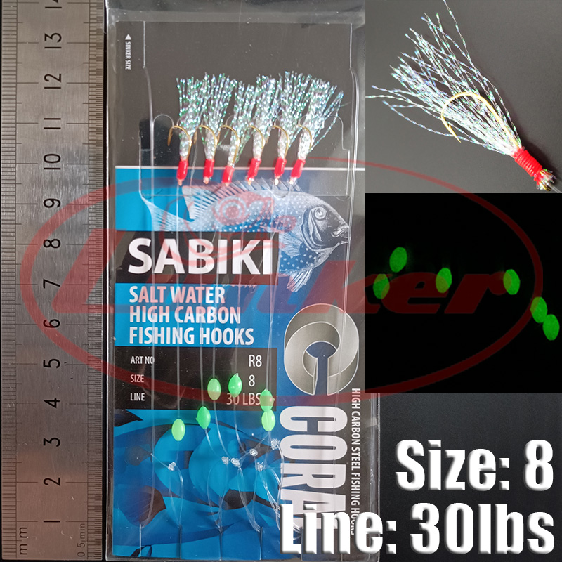 Lunker sabiki rig ganci lumino - Fishing Equipment Deals recensione e prezzo