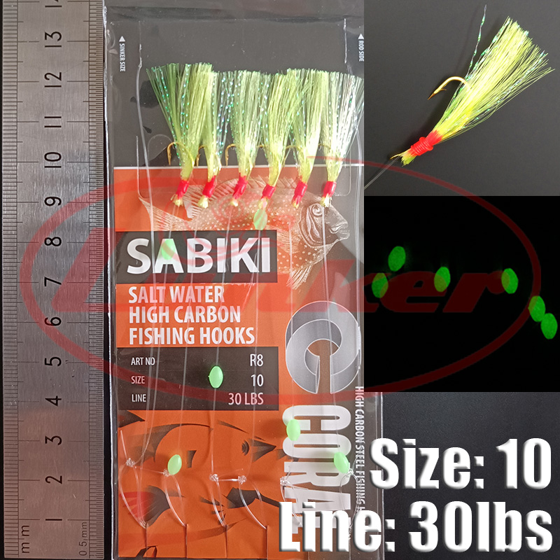 Lunker sabiki rig ganci lumino - Fishing Equipment Deals recensione e prezzo